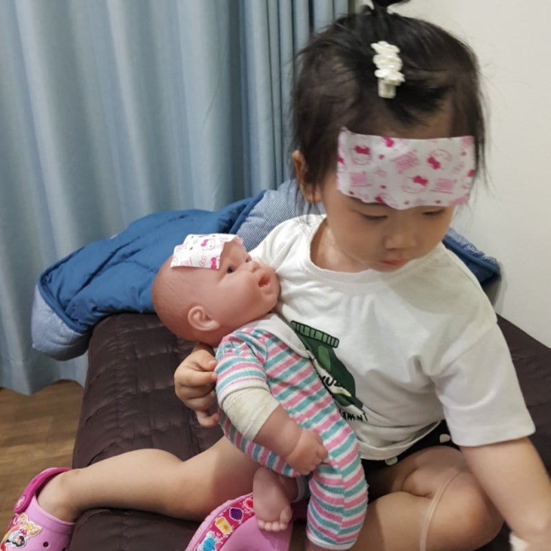23개월 아기 편도염 고열리뷰 입원없이 집에서 케어했어요
