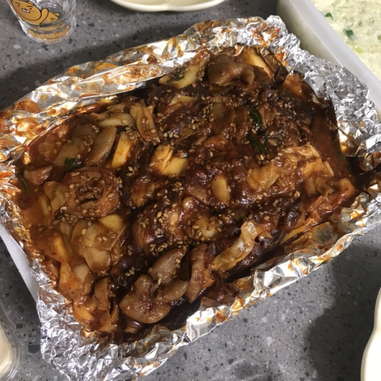  [원주시 지정면 기업도시 야식배달 추천 차칸곱창: 곱창막창순대볶음] 인심은 넉넉하게, 맛은 화끈하게