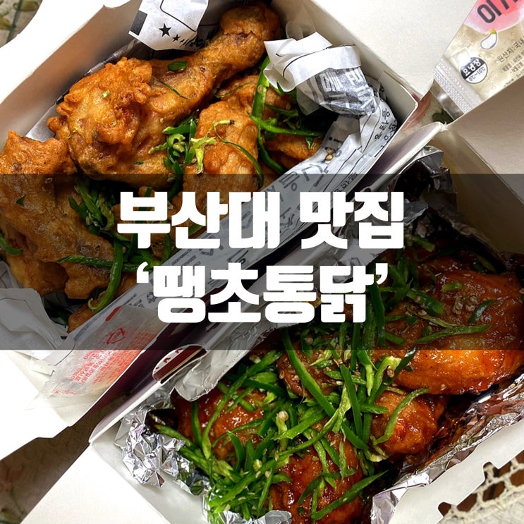 부산대 치킨 맛집 땡초통닭, 가성비 최고!!!!!!!