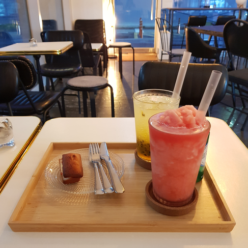  구로디지털단지역 카페 '카페, 하나' 음료, 디저트 맛집