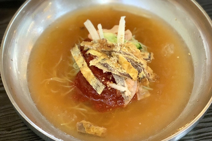  [맛집소개] 울산 북구의 또 다른 맛집 냉면에 육전을 올려먹는 새로운 스타일의 냉면 맛집 교동면옥 (울산 북구 매곡 맛집 추천)