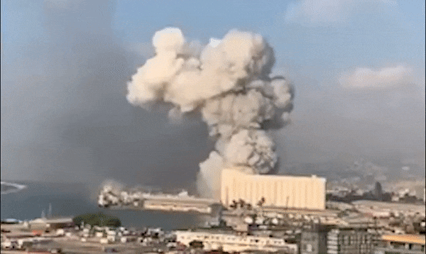 속보 레바논 베이루트 폭발참사 배후설 폭탄테러? 영상있어요!