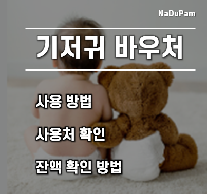  2020년 기저귀 바우처 선정기준, 자격