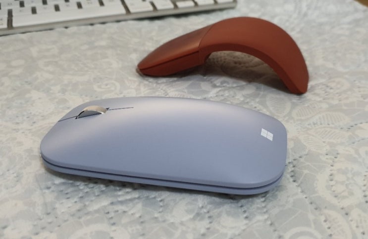  마이크로소프트 모던 모바일 마우스 언박싱 서피스 아크 마우스 리뷰 Modern Mobile Mouse Surface Arc Mouse