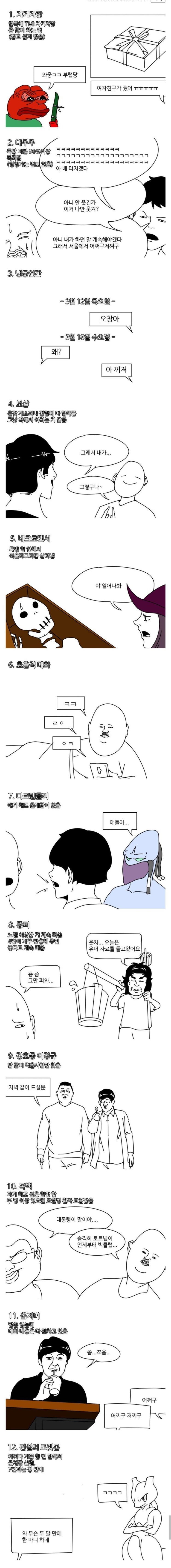  [유머] 단톡방에 한명쯤은 있는 유형들