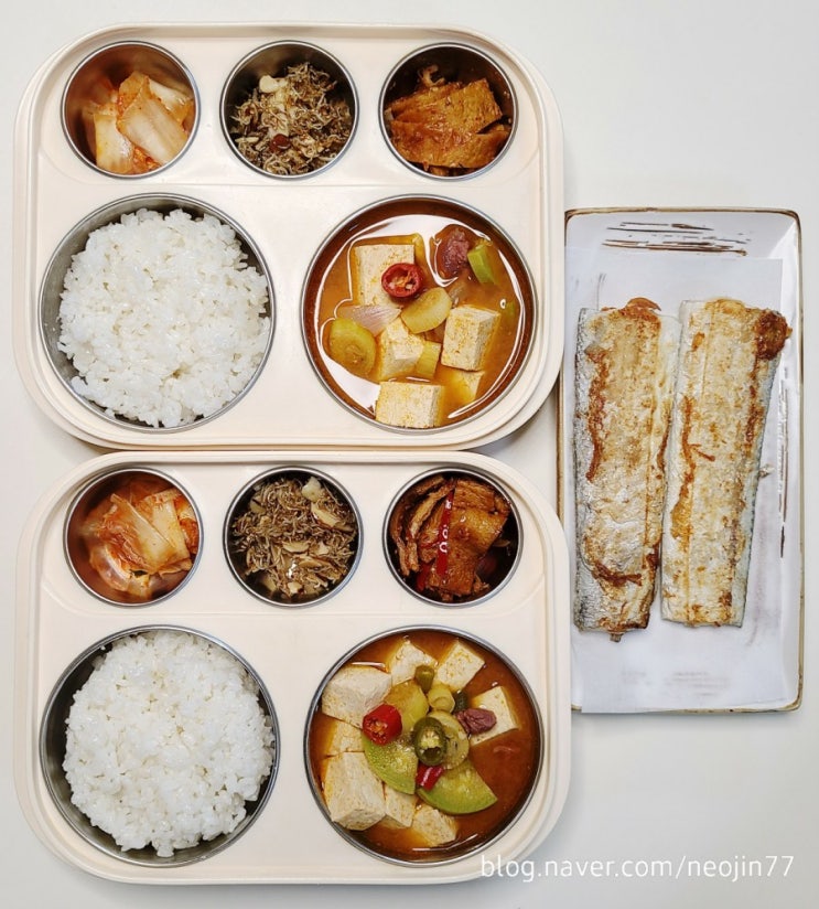 Jinny's집밥다이어리 8월6일 주간밥상 목요일 집밥과 외식메뉴