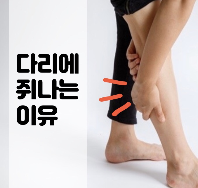  종아리 쥐나는 이유& 쥐났을 때 해결방법