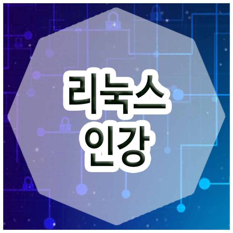  리눅스인강 :: 이것만 들으면 나도 오늘부터 리눅스 마스터