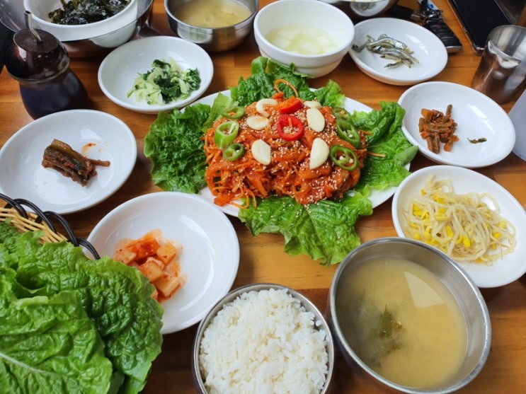  여수맛집 자꾸 생각나는 삼학집