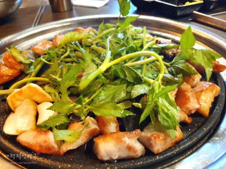  구디고기집 육풍, 미나리&항정살 굳굳! 구디맛집인정