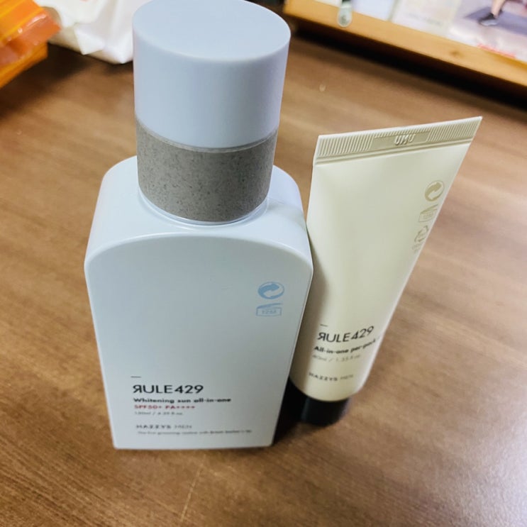  스킨, 로션, 선크림까지 한 번에 해결한다 헤지스맨 룰429 화이트닝 선 올인원