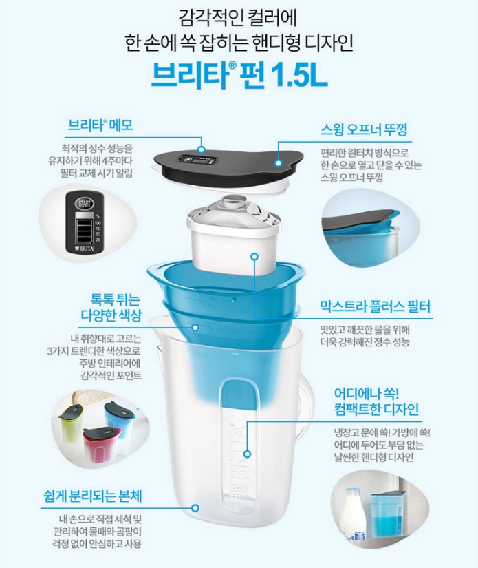  브리타 정수기? 브리타 펀 막스트라 플러스 정수기(+필터 제공?/필터교체 등)