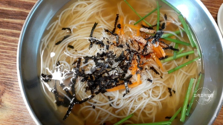  진한 국물맛 구포잔치국수 ~