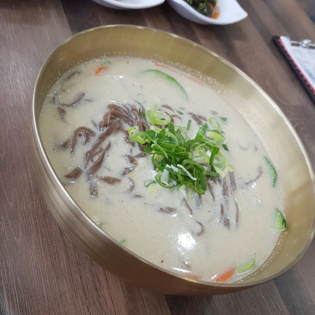  거제도 문동 진주황포냉면 칼국수 냉면 맛집 맛있을까