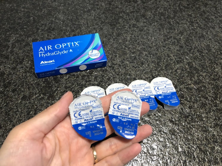  알콘 한달렌즈 아큐브 대체용