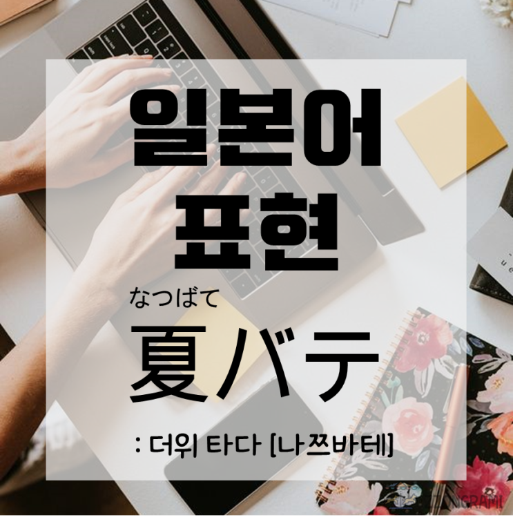 [일본어 공부] 일본어 표현 : 뜨거운 여름, 더위 먹다? 일본어로는 夏バテ!