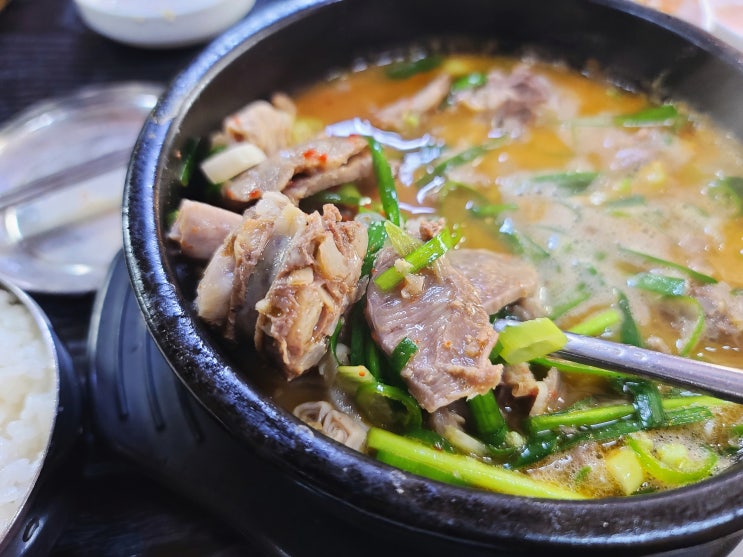  뜨끈한 해장국 오복순대국 강서구 등촌동 맛집 주차