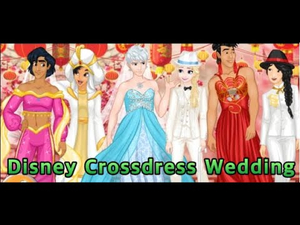 FroznDisney Crossdress Wedding왕자와 공주들 옷 바꿔입기 FroznDisney Crossdress Wedding왕자와 공주들 옷 바꿔입기