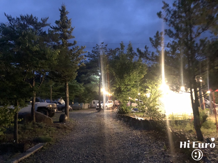  평창 계곡캠핑장 / 보물섬캠핑장 / 우중캠 / 호우주의보 긴급탈출