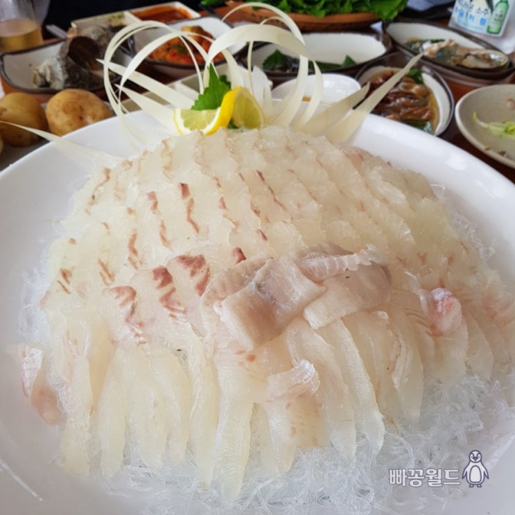  [인천맛집] 왕산해수욕장 『왕산돌고래횟집』에서 바다보며  만찬즐기고왔어요(´`)