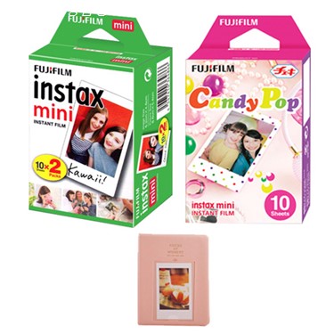  신상제품 인스탁스 미니필름20p 캔디팝필름10p 하드앨범 랜덤 발송 퀄리티가 좋은 제품 후기예요
