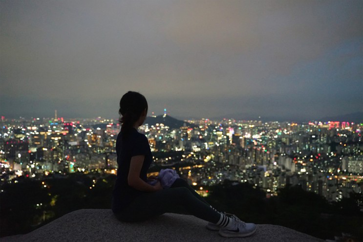 인왕산 등산코스 서울 야경 한눈에 볼 수 있는 등산 초보 코스