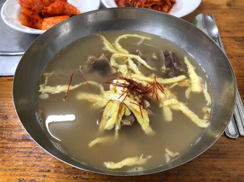 강동구청역 송파구 풍납동 태백식당 - 갈비탕