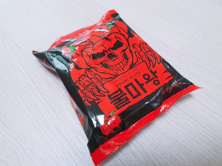  매운라면 불마왕라면 정말 매력있어