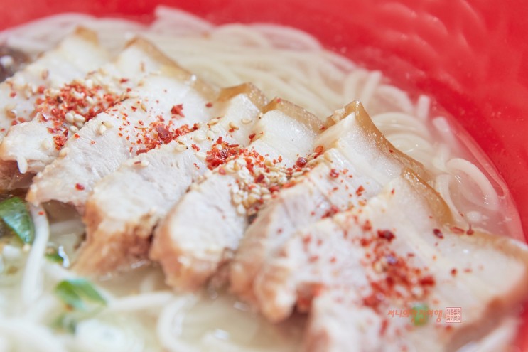 제주 성산 고기국수 맛집 국수마을 : 돔베고기, 성게칼국수, 콩국수(계절) 별미