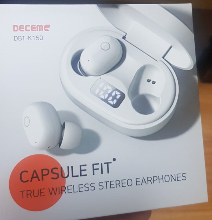  오호!!! 싼데 괜찮네요! 무선 이어폰 Deceme DBT-K150