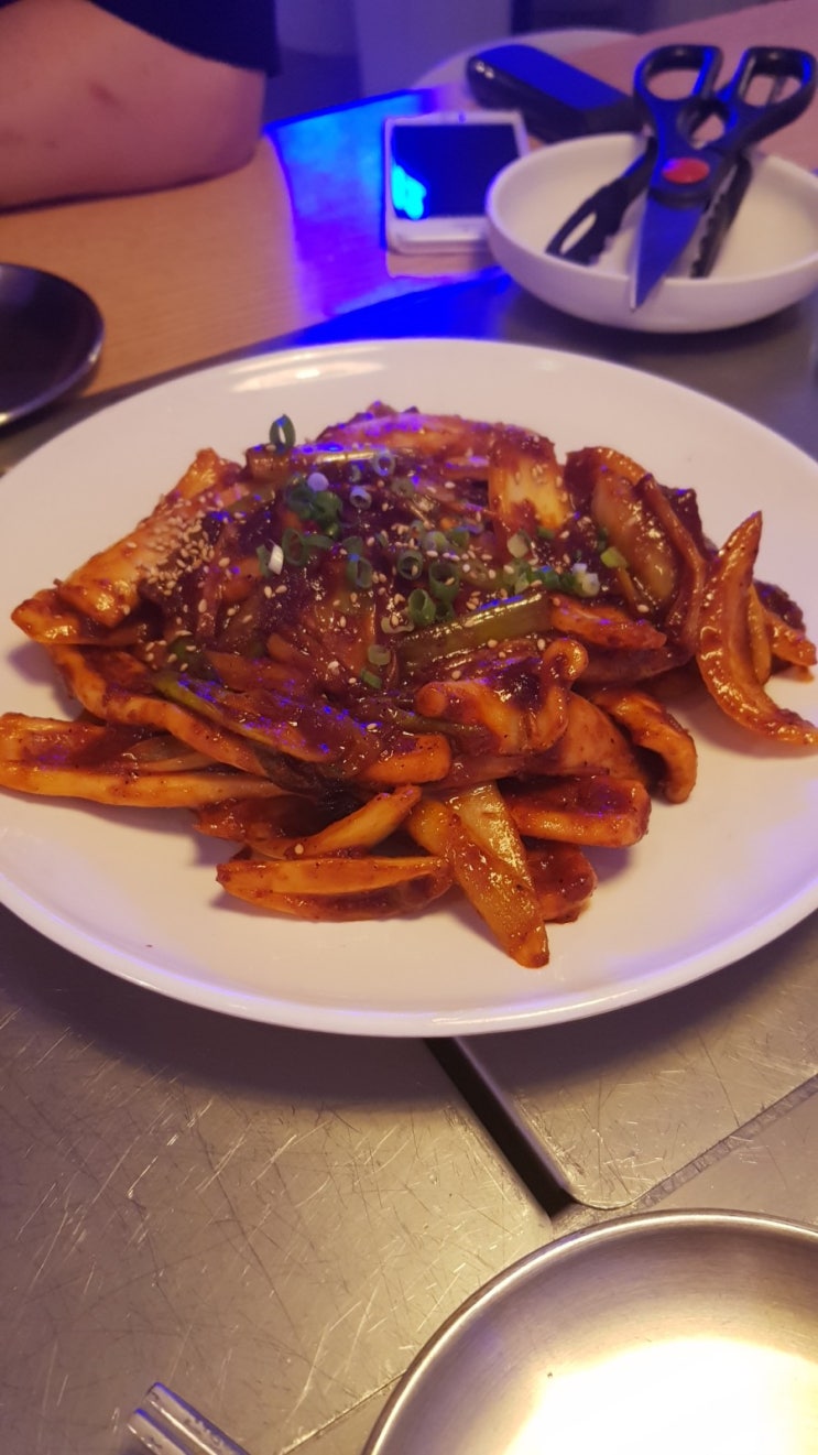  일본생활] 일본 신오쿠보 오징어볶음 맛집 팔당오징어 갔다온 썰 푼다.