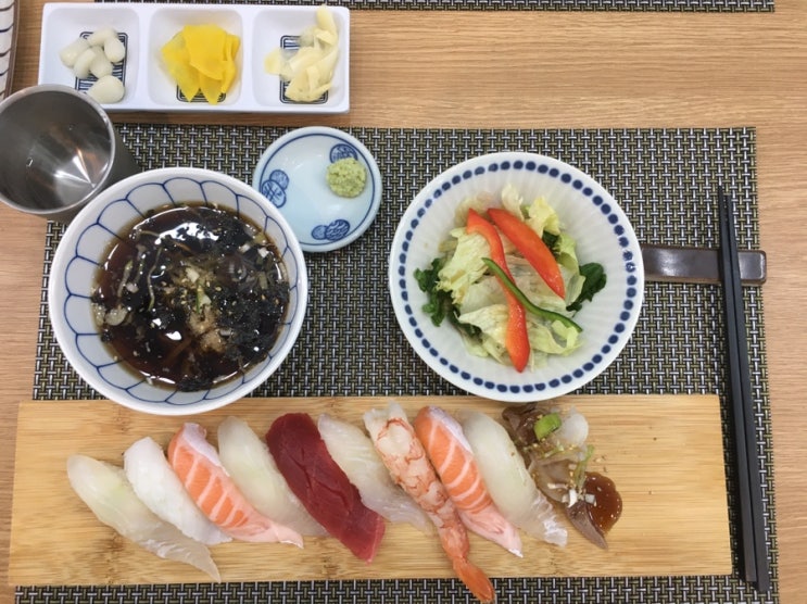  포항 초밥 - 양덕동 초밥집 점심 특선, 점심 메뉴로 양덕동 맛집 인정!