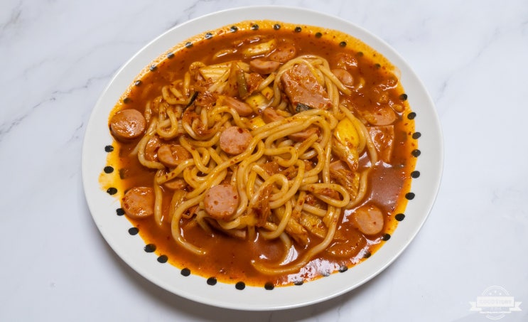  청정원 의정부식 부대볶음! 간편한 햄 볶음요리~