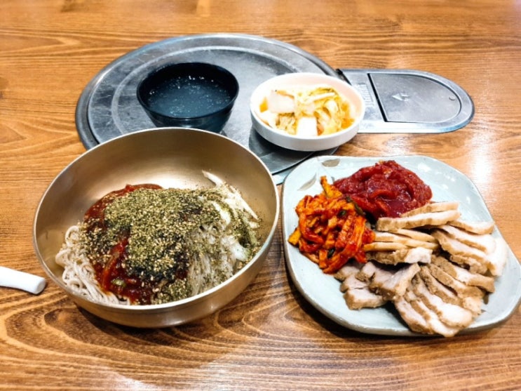 과천 선바위  명태회 막국수 맛집 메밀장터 선바위 본점