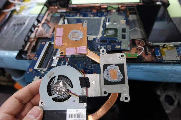 동탄엘지노트북수리 P535-SE5BK SSD 업그레이드 작업