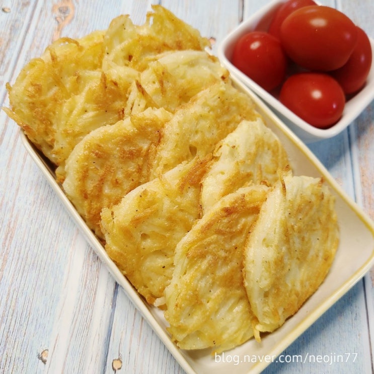 Jinny's집밥레시피 치즈감자채전 만드는 법_맛의비결은 치즈가루 Jinny's집밥레시피 치즈감자채전 만드는 법_맛의비결은 치즈가루