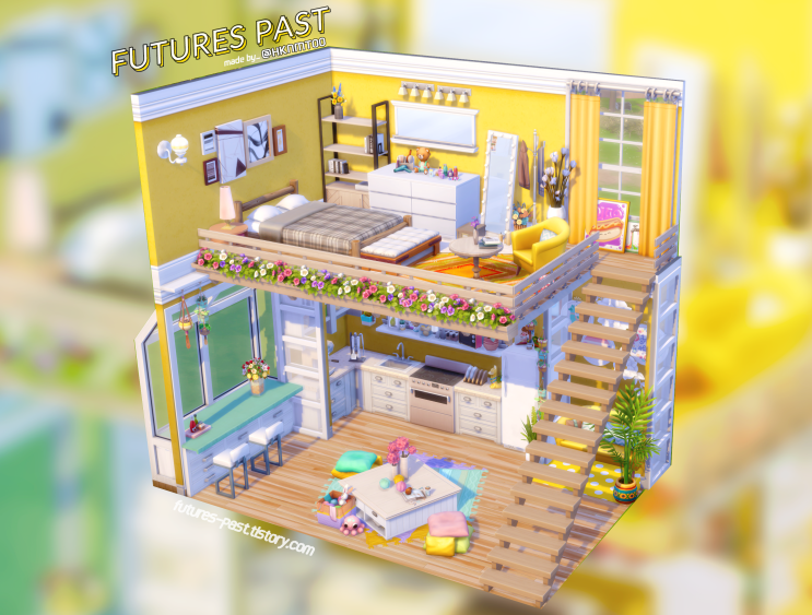 [심즈 4] DOLLHOUSE CHALLENGE  - 2