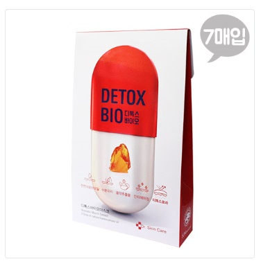  디톡스 바이오 유황 마스크팩 25gx7매