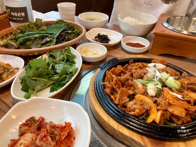 [강남 맛집]강남 직장인들만 아는 쌈밥 맛집_고불초 쌈밥