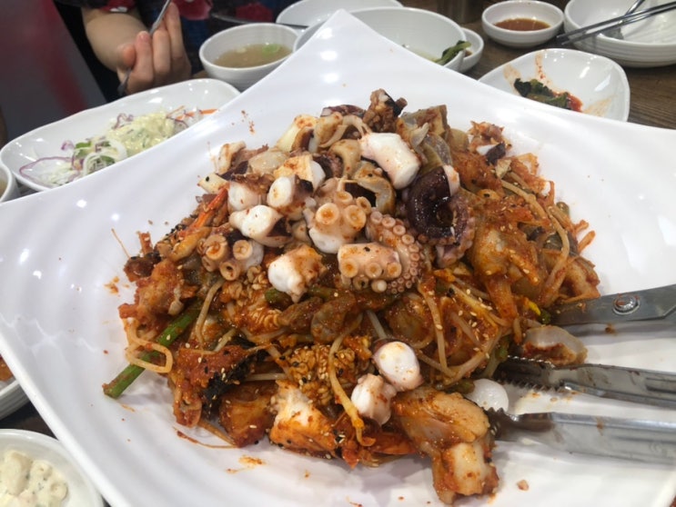  향남 1,2지구 해물찜 혜자스러운 소라네 해물왕아구찜!