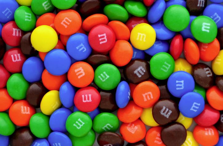  당 보충에는 달달한 M&M