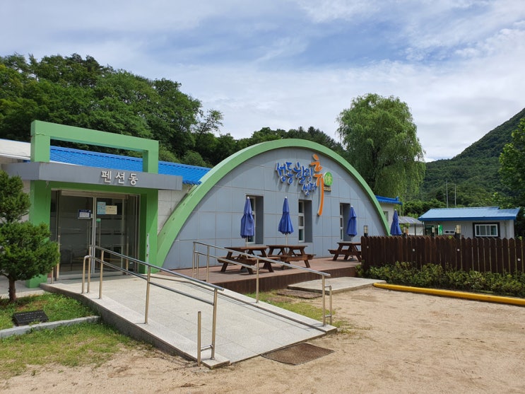  성동힐링센터 휴 영월캠프 글램핑 캠핑 카라반 펜션 다 있네~ 영월여행 출발 ~