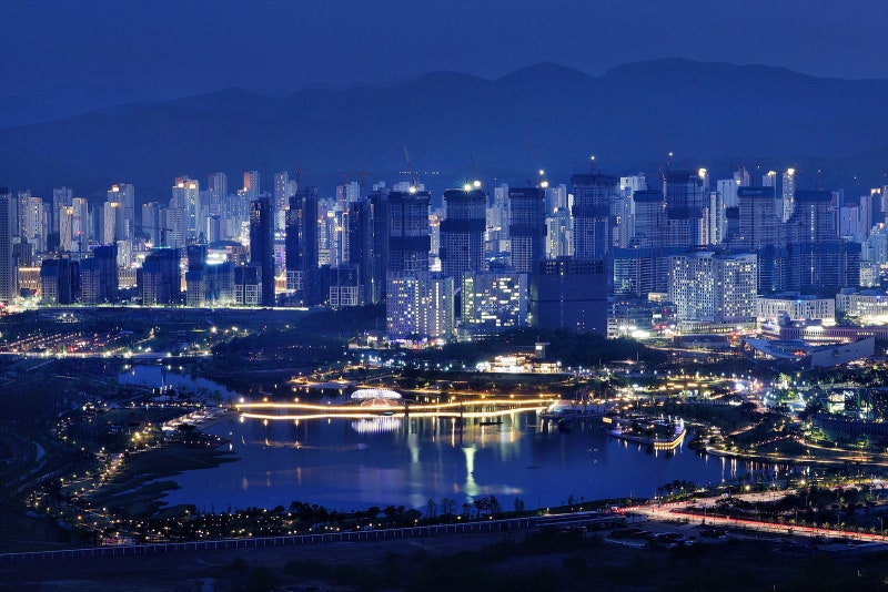 산책하며 즐기는 세종시 명품 야경 : 네이버 블로그