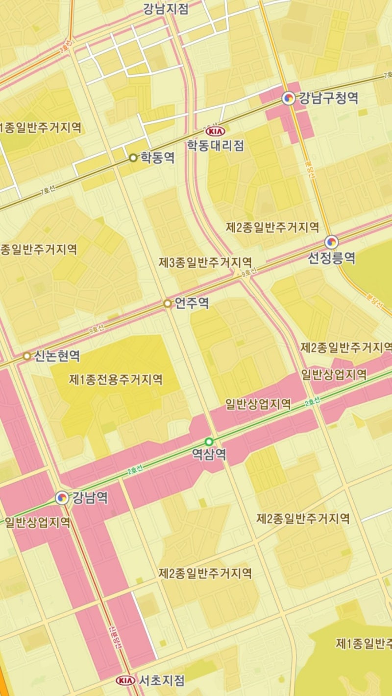 팁] 네이버지도, 카카오맵 필수상식 기능 - 지적편집도 : 네이버 블로그