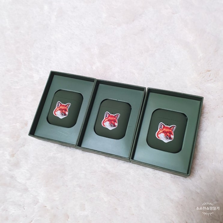  메종 키츠네 에어팟 케이스 : Maison Kitsune AirPods CASE