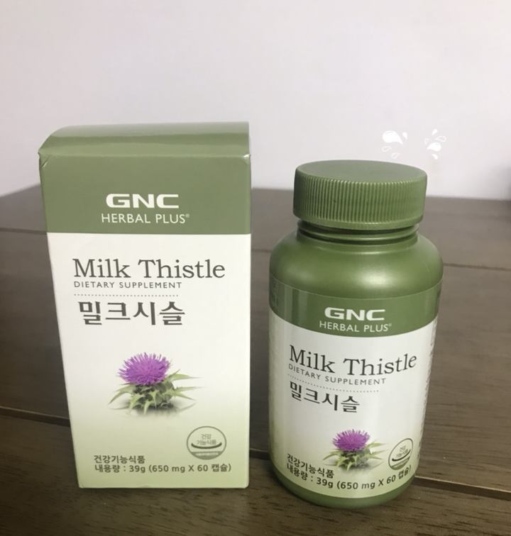 GNC 밀크씨슬 1300 효능 쌓이는 피로를 날려요