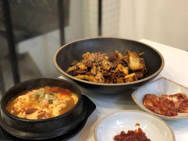  대전 둔산동 순두부 맛집 숨쉬는 순두부
