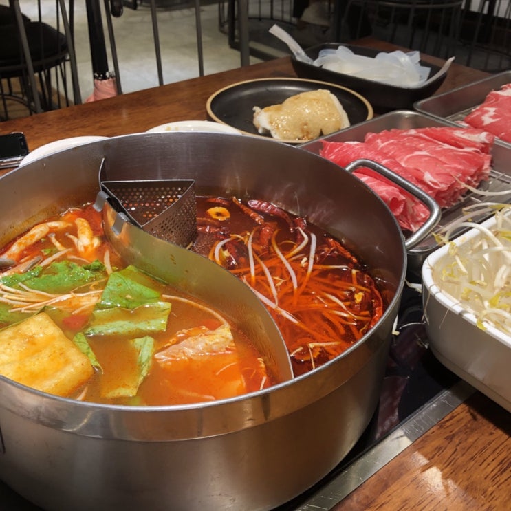  수원역 훠궈야: 내돈내산 런치 디너 비교