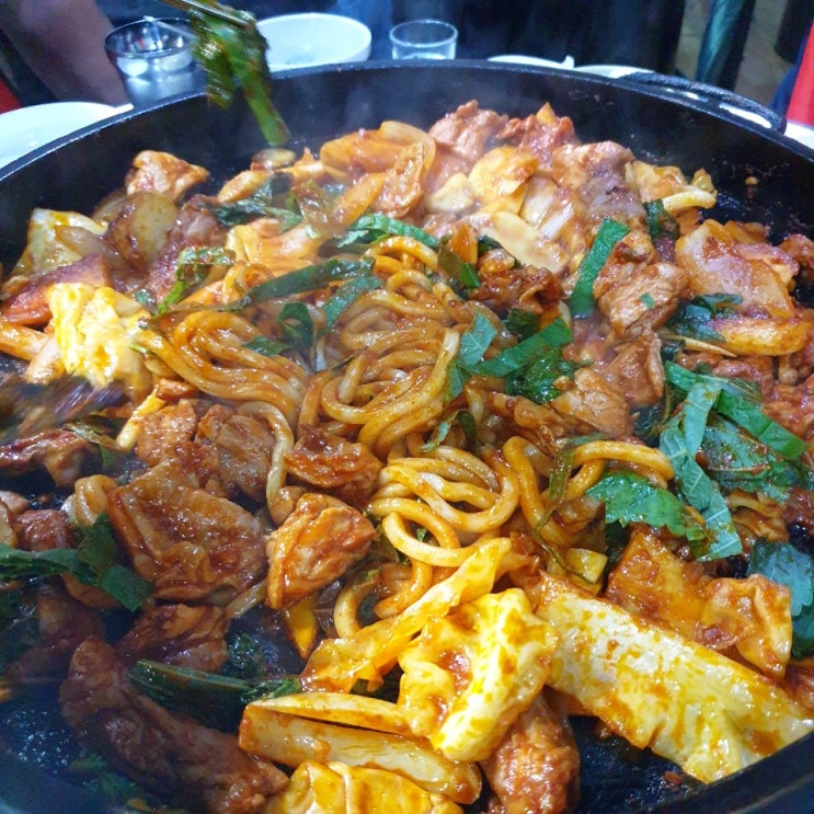  답십리 전통춘천닭갈비 꿀맛이에요