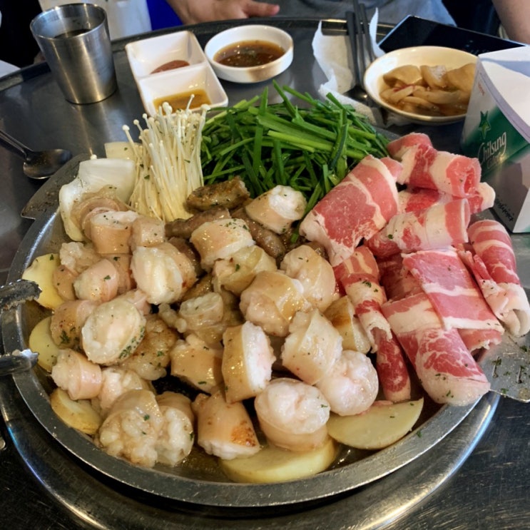 [신촌 맛집] 가장맛있는곱창 부추곱창 후기 (황소곱창 비교)